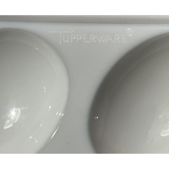 Tupperware Vintage‎ Deviled Egg Keeper Carrier Tray Lid Gold 723-3 722-3 665-3 - Picture 5 of 8